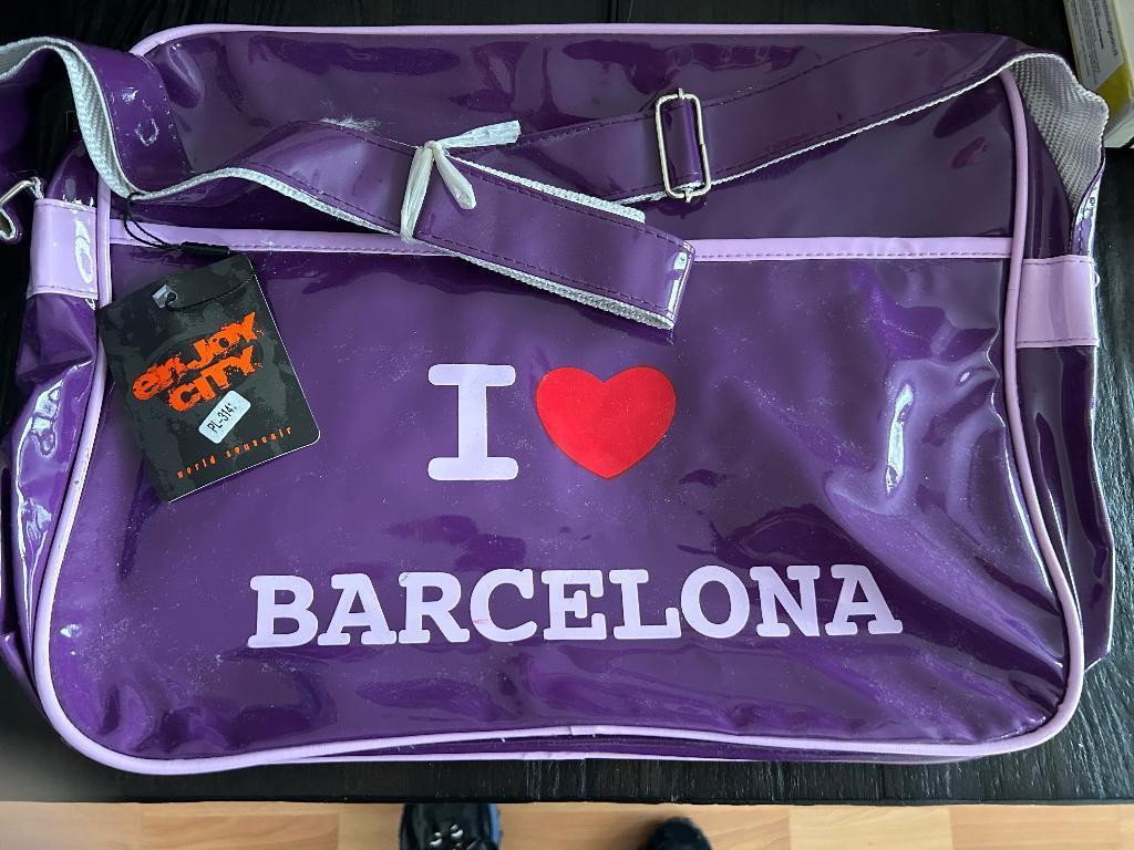 Schoudertas nieuw Barcelona paars, Ophalen, Nieuw, Paars, Overige merken