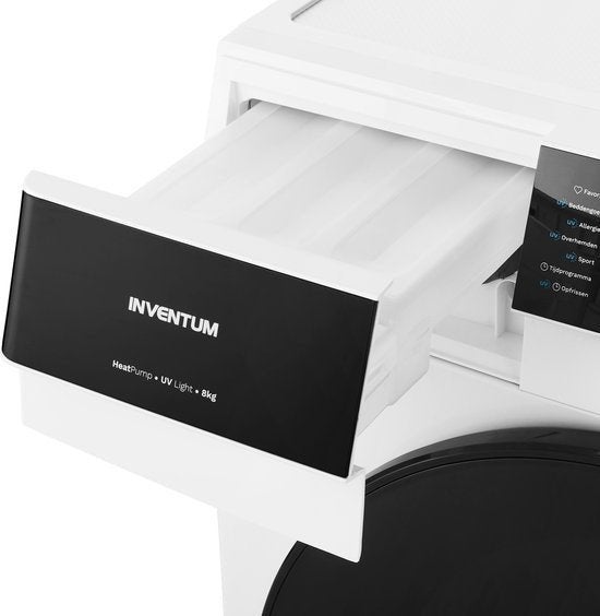 Inventum warmtepompdroger VDW8030W - 8kg, Witgoed en Apparatuur, Minder dan 85 cm, Inventum Huishoudelijke Apparaten B.V., Meander 901 6825 MH Arnhem