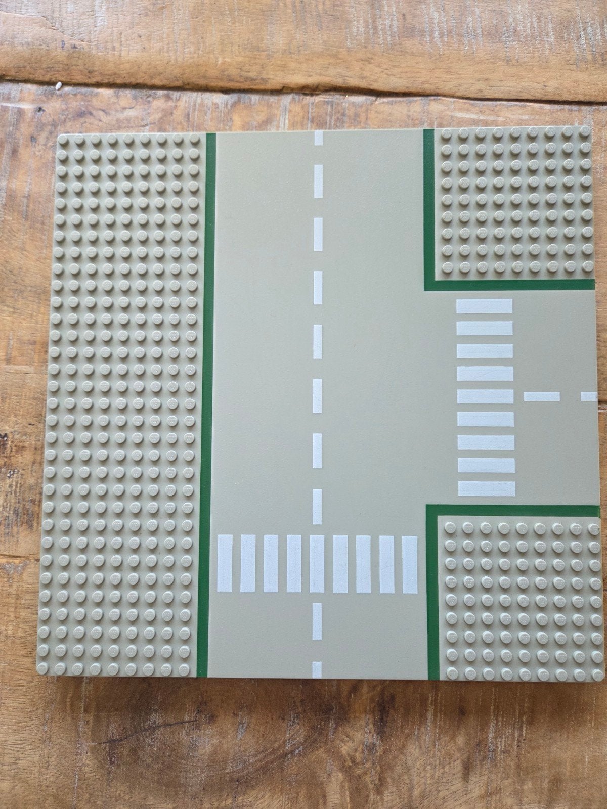 Lego Grondplaten Weg en Kruispunt - Set van 12, Lego, Ophalen of Verzenden, Grondplaat, City