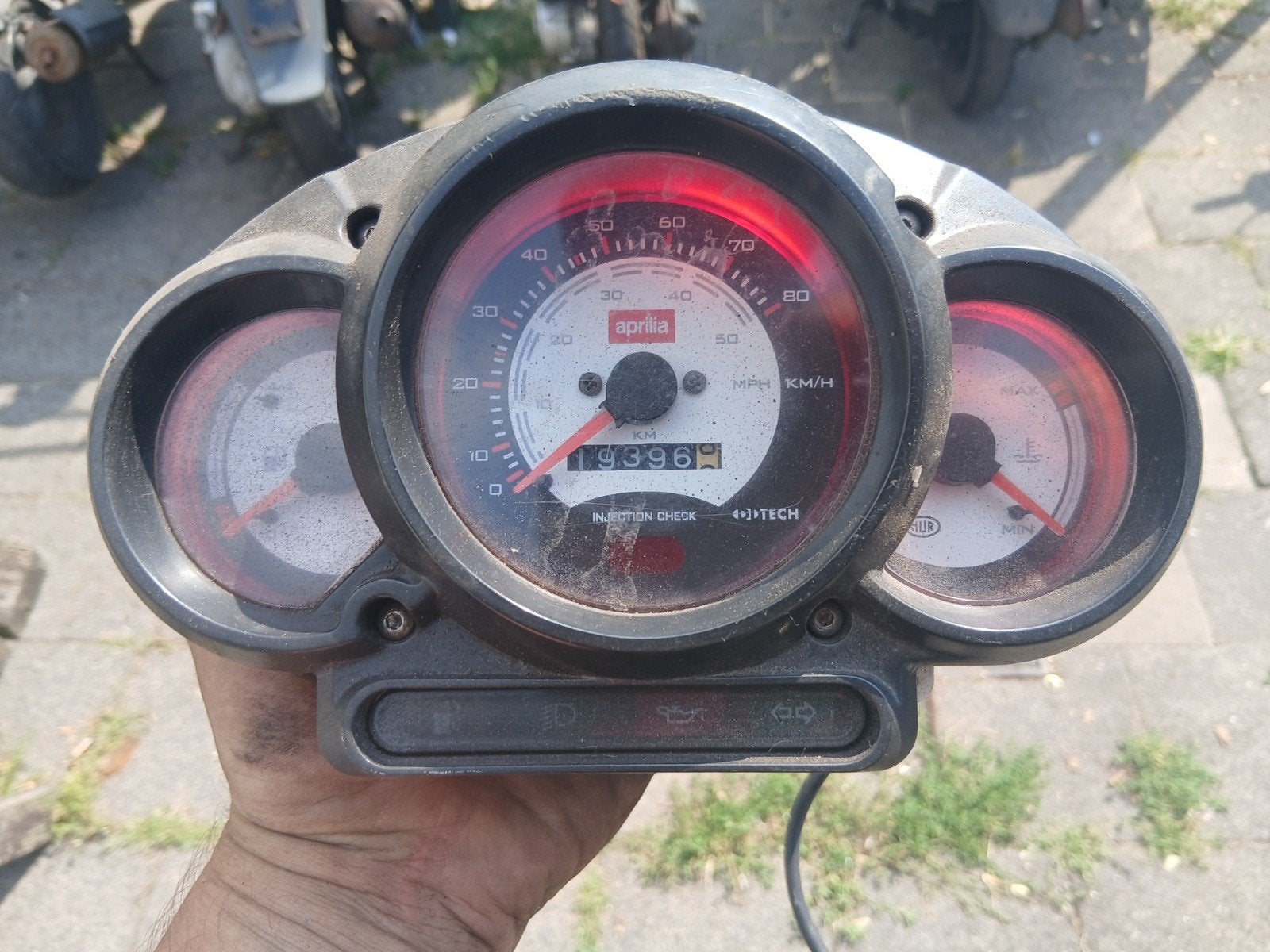 aprilia sr km teller, Ophalen of Verzenden, Gebruikt, Aprilia
