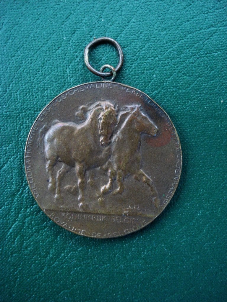 medaille paard paarden 1926 Antwerpen verzenden, Ophalen, Brons, Buitenland