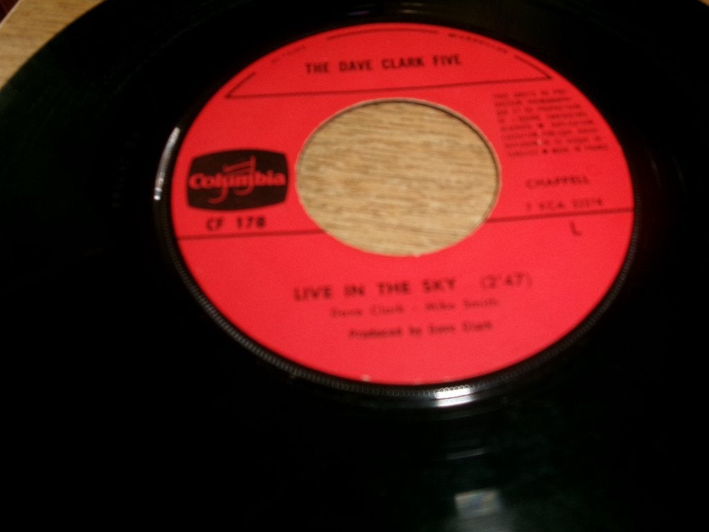 DAVE CLARK FIVE / Live in the sky / Franse persing / ZG, Cd's en Dvd's, Ophalen of Verzenden, Gebruikt, Pop