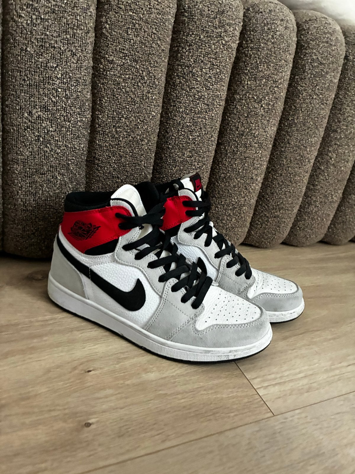 Nike Air Jordan 1 Mid Chicago Black Toe - Maat 42, Kleding | Heren, Schoenen, Ophalen, Gedragen, Overige kleuren, Sneakers of Gympen