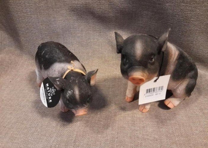OPRUIMING Varkens beeldjes 10.00 p.s, Tuin en Terras, Ophalen of Verzenden, Kunststof