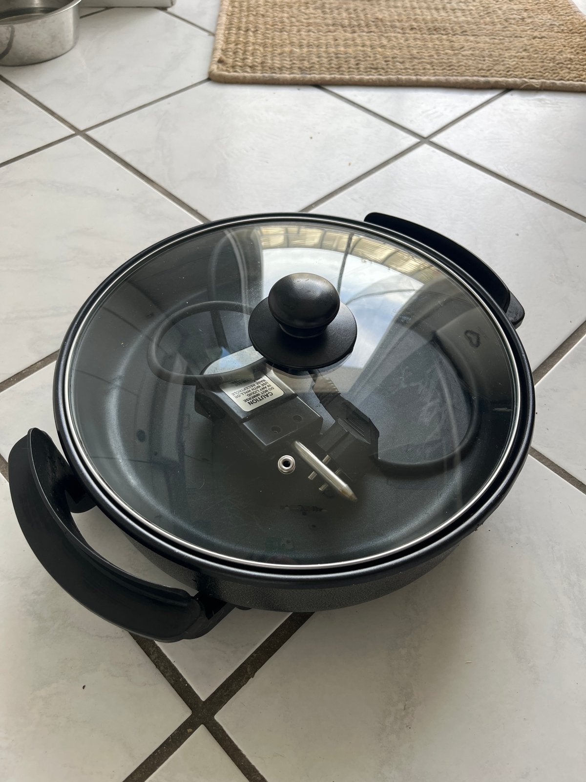 Multifunctionele grillpan - Evora EPP-30 1500W, Ophalen of Verzenden, Gebruikt