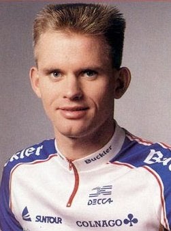Wielertrui BUCKLER – GERRIT DE VRIES – 1991/1992 + naam, Ophalen of Verzenden, Overige typen