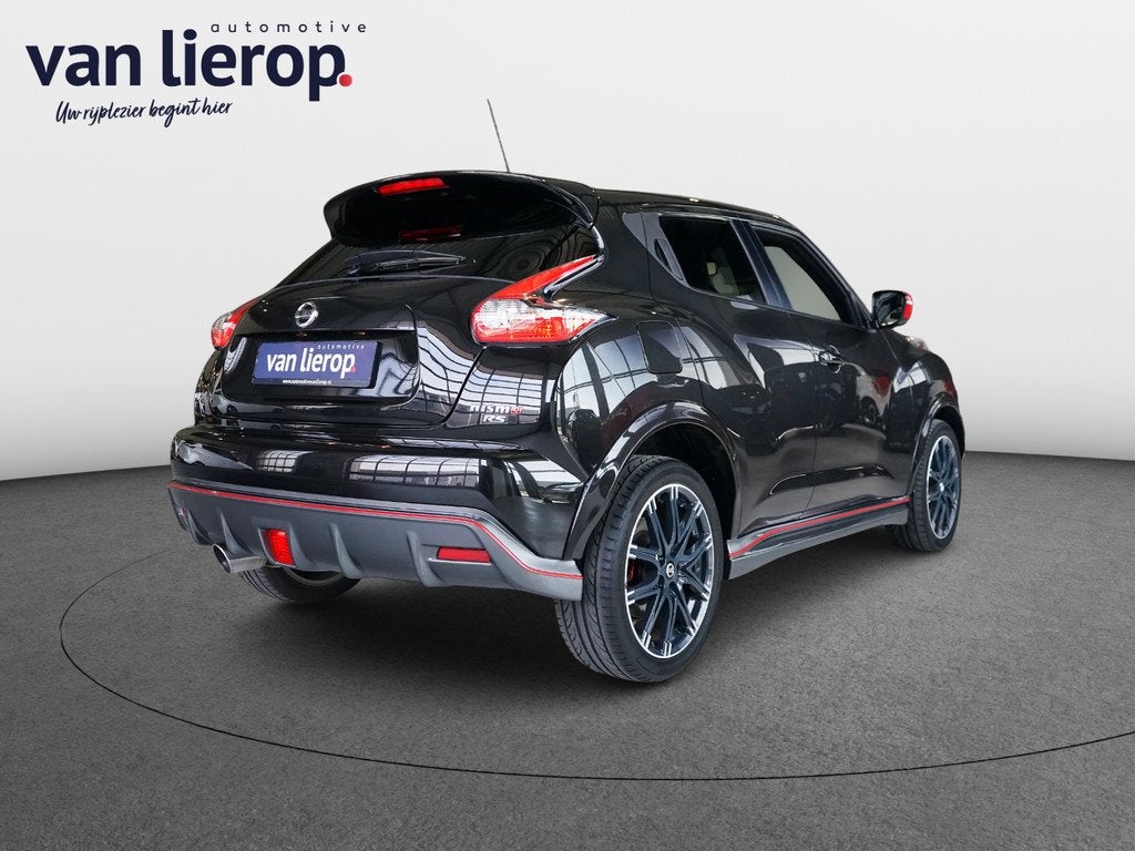 Nissan Juke 1.6 Nismo RS RECARO | 360 CAM | DEALERONDERHOU, Voorwielaandrijving, 1618 cc, Gebruikt, Zwart