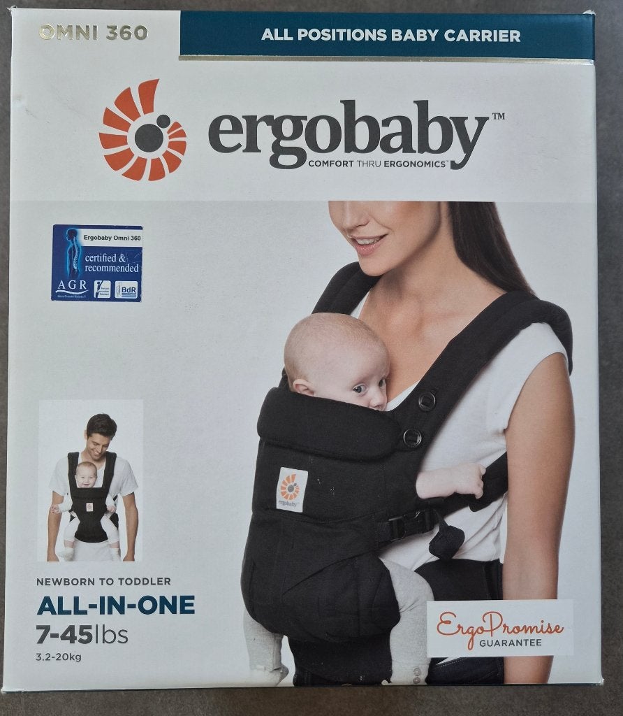 Baby Draagzak - Ergobaby Omni 360, Kinderen en Baby's, Babydragers en Draagdoeken, Overige merken, Ophalen of Verzenden, Zo goed als nieuw