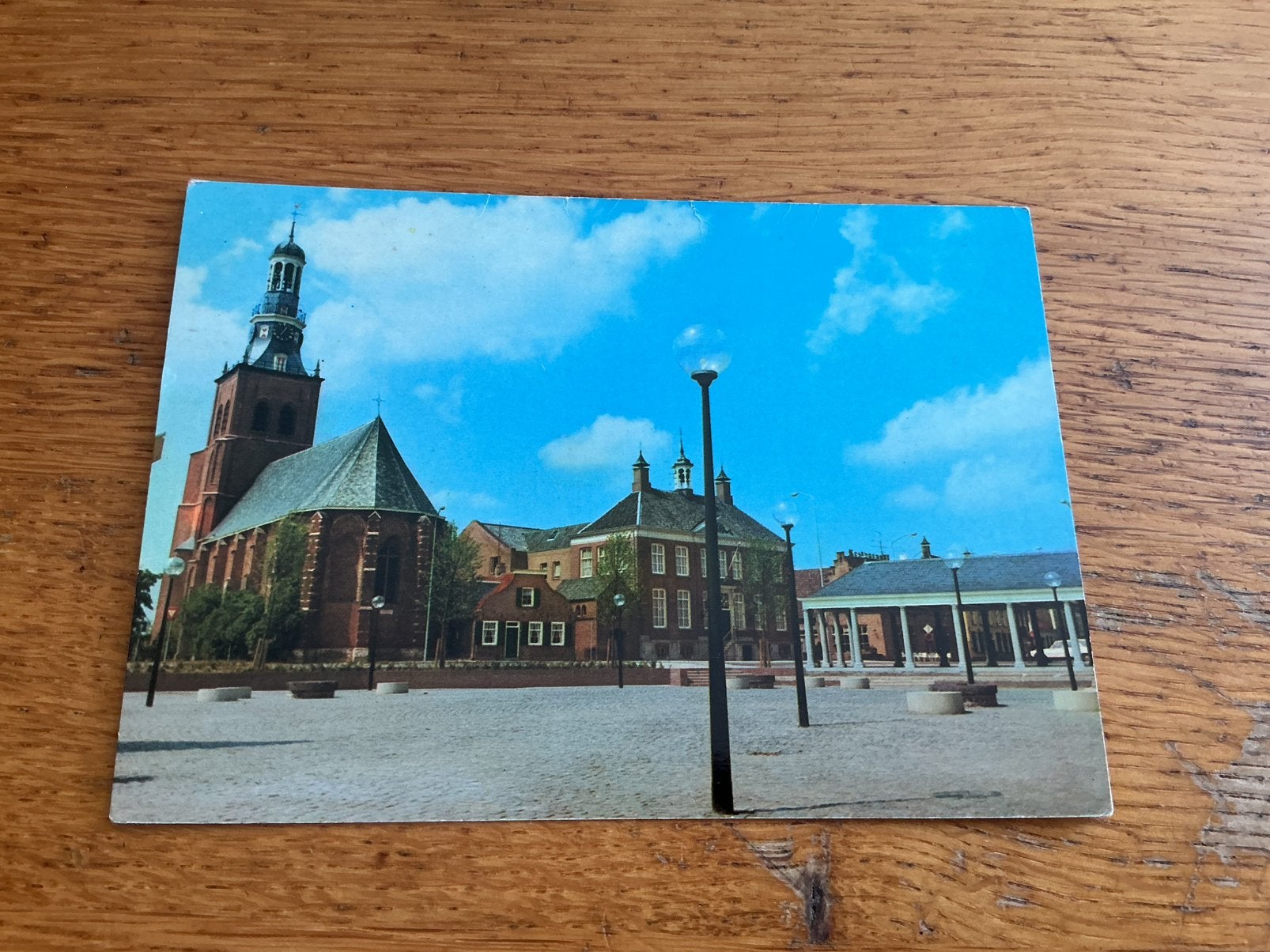 O680 Etten-Leur gemeentehuis kerk, Ophalen of Verzenden