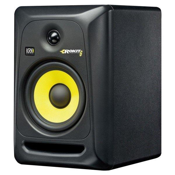 KRK Rokit 6 G3 monitor speakers, Audio, Tv en Foto, Luidsprekers, Zo goed als nieuw, 120 watt of meer, Front, Rear of Stereo speakers