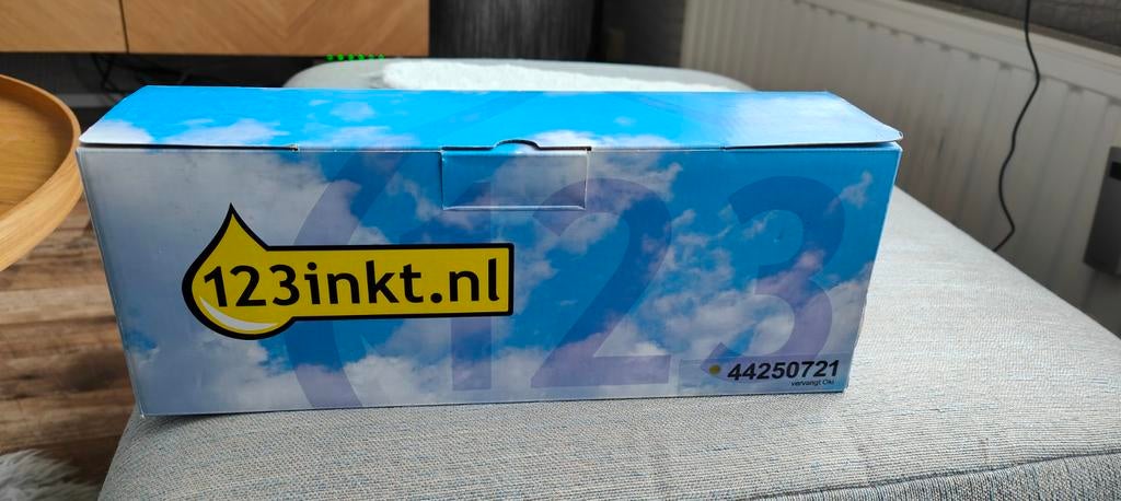 123inkt cartridge vervangt Oki 44250721, Ophalen of Verzenden, Nieuw, 123inkt.nl