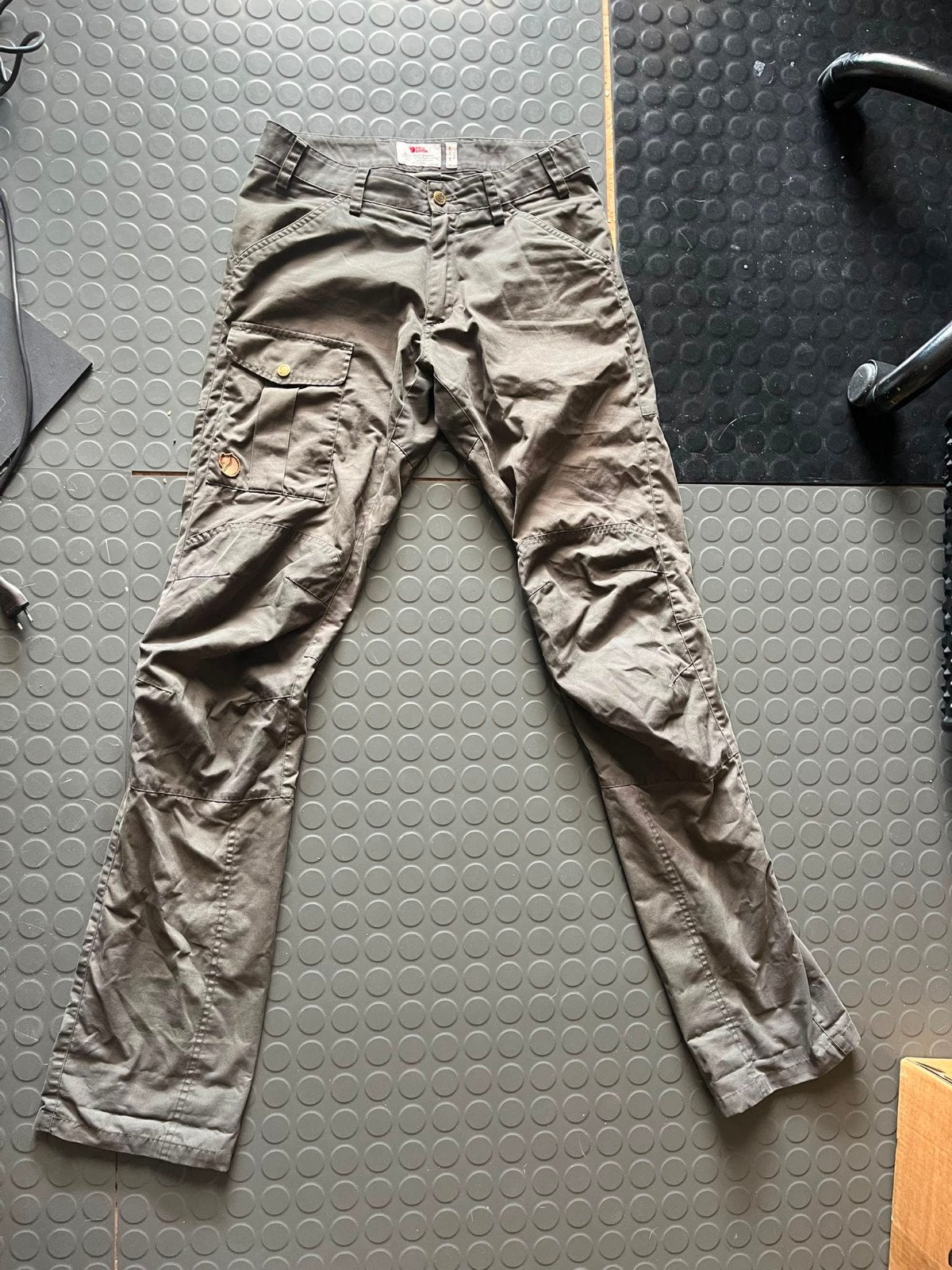 Fjällräven Nils Trousers G1000 EU 44, Ophalen of Verzenden, Gedragen, Grijs, Fjällräven
