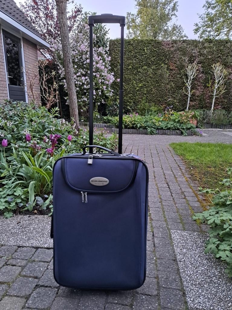 Handbagage koffer!, Ophalen, 40 tot 60 cm, Blauw, Nieuw