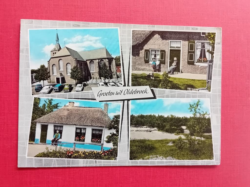 Ansichtkaart Oldebroek, Ophalen of Verzenden