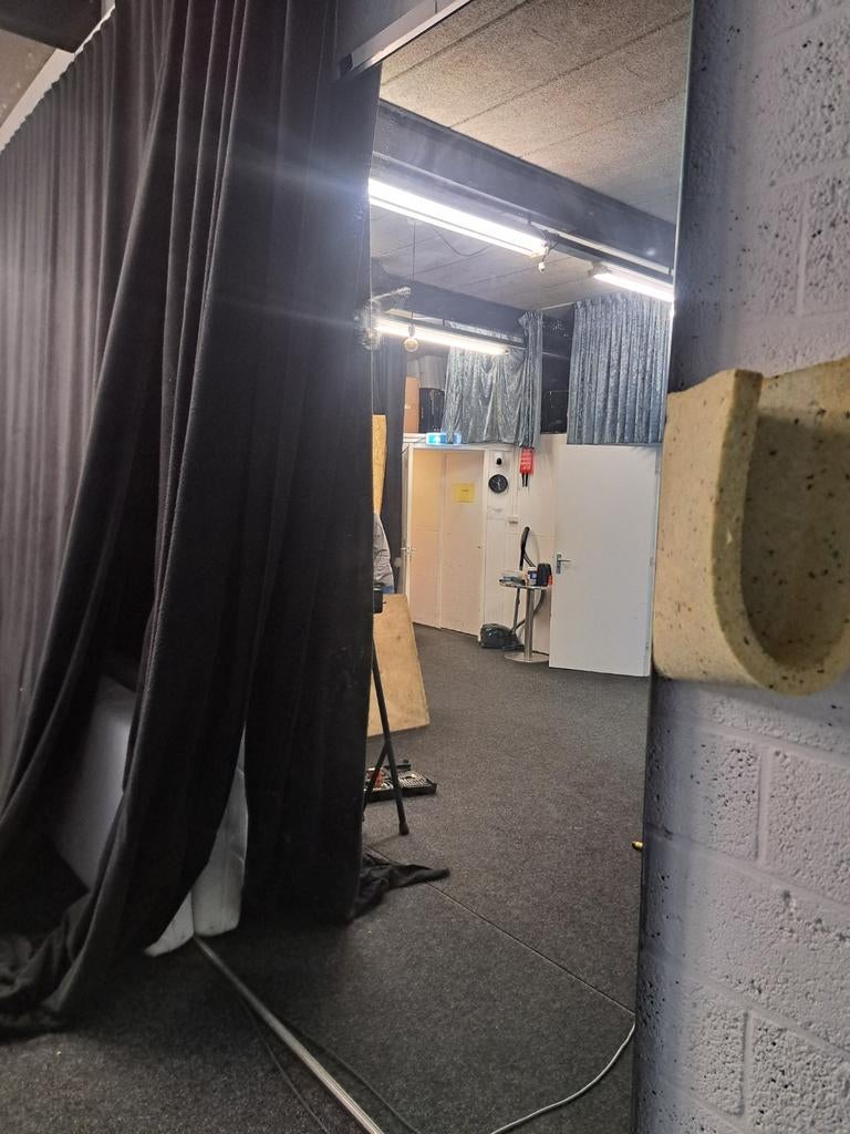 Glazenwand voor dansstudio, yoga of theater oefeningen, Gebruikt, 200 cm of meer, 125 cm of meer, Ophalen of Verzenden