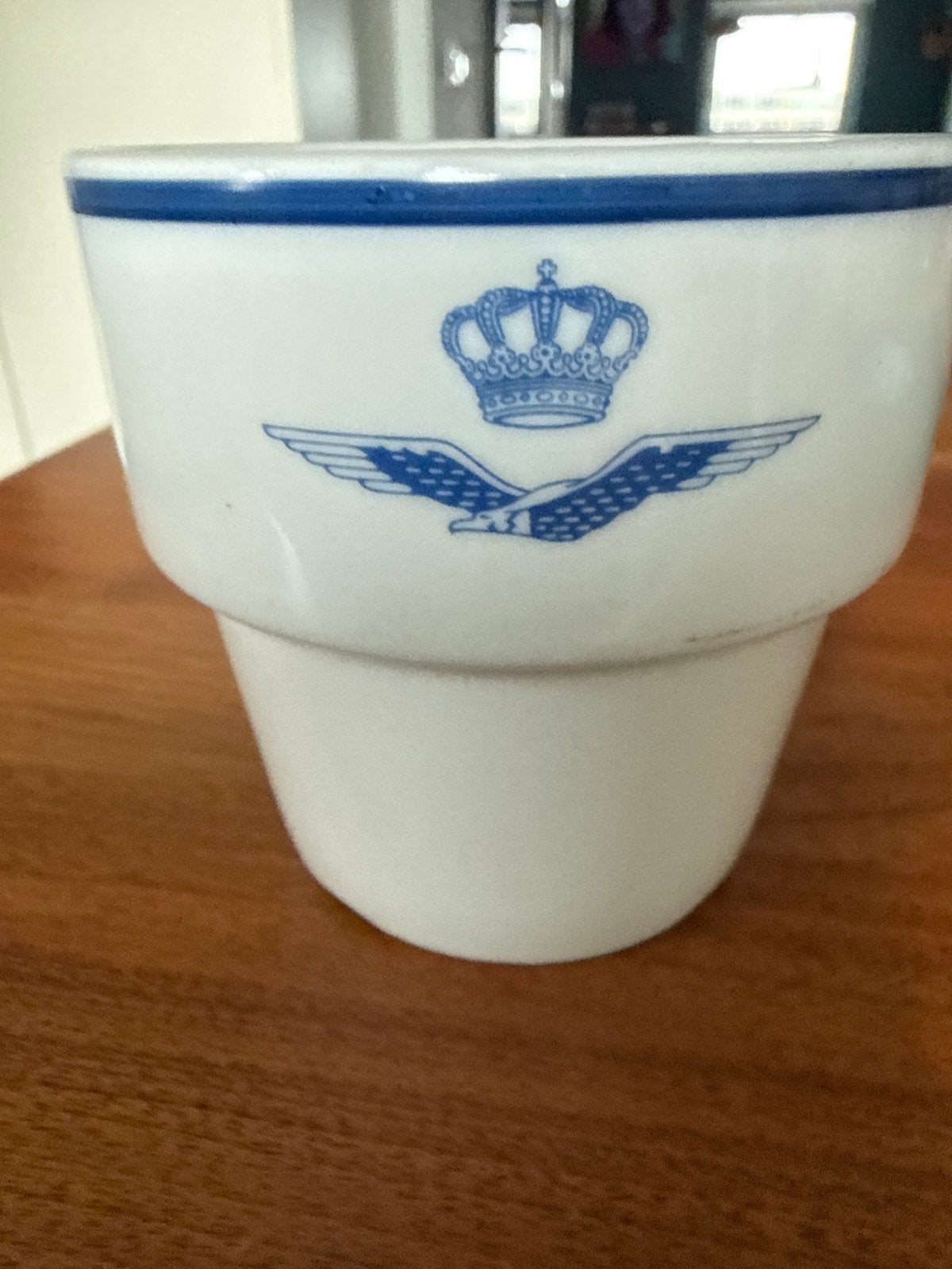 Vintage Mosa Maastricht Marine Beker - Koninklijke Marine, Antiek en Kunst, Ophalen