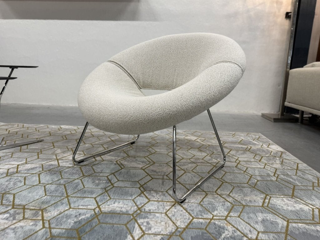 Nieuw Leolux Mimas fauteuil mondo stof Design stoel