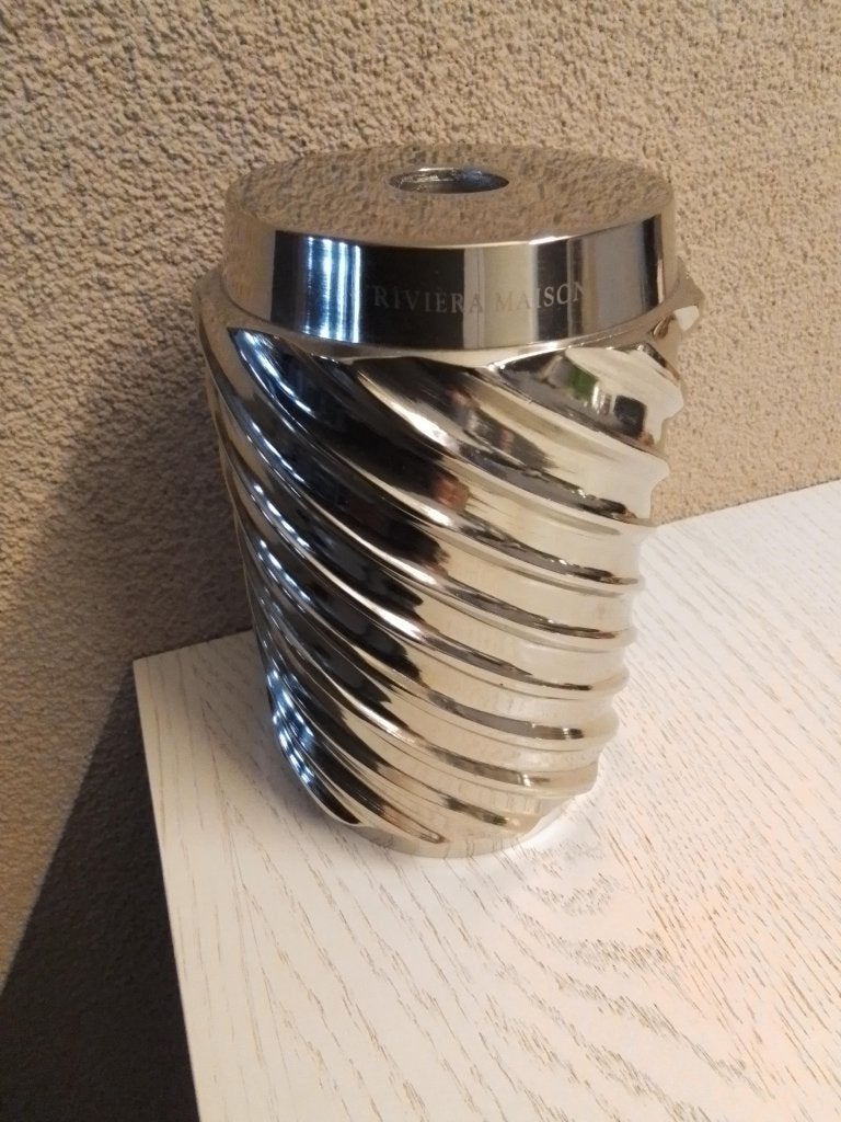 R.M . kaarsen standaard rond H 17 cm nieuw heb er nog een, Ophalen of Verzenden, Nieuw, Overige materialen