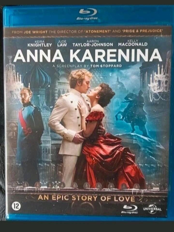 Anna Karenina bluray NL ondertiteld, Ophalen of Verzenden, Zo goed als nieuw, Drama