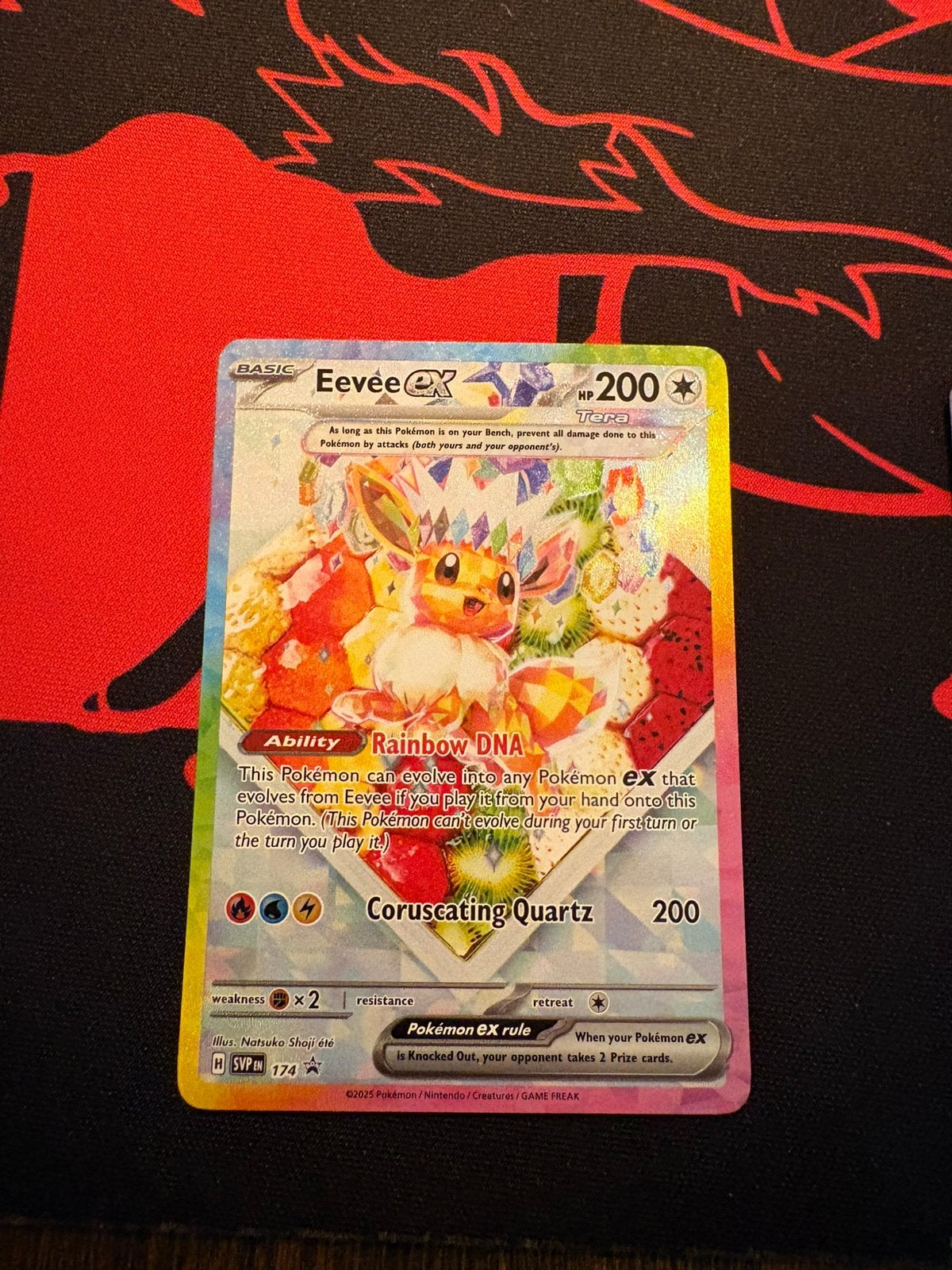 POKÉMON EEVEE ex 174 – PROMO – NM, Verzenden, Zo goed als nieuw