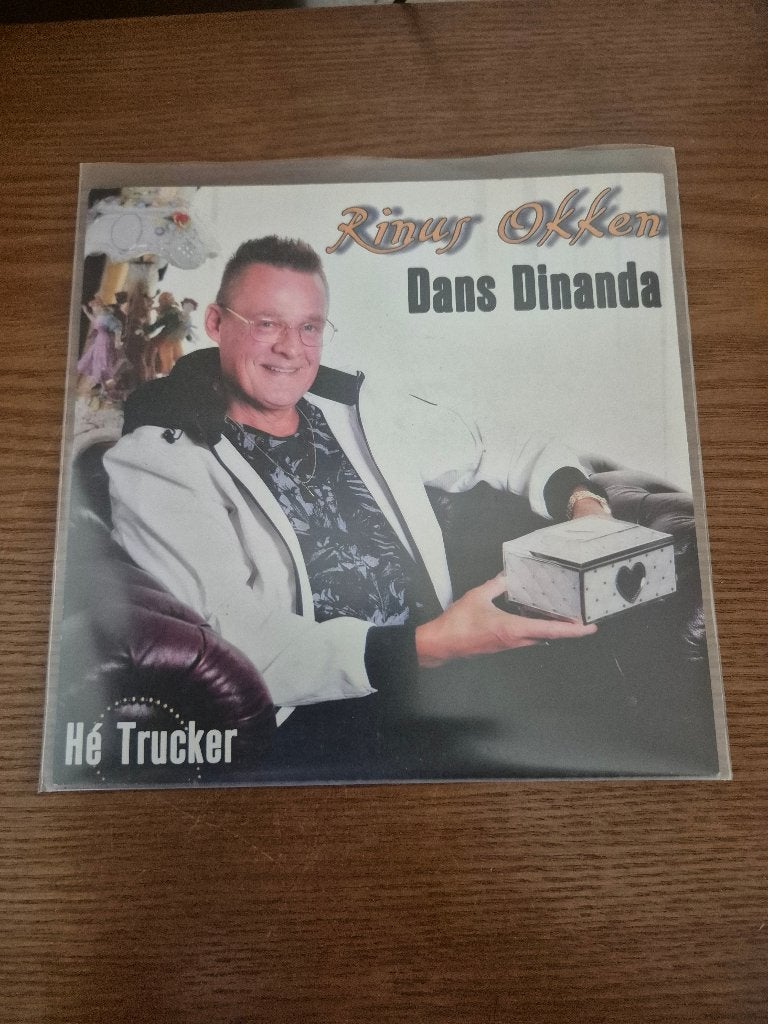Rinus Okken 2 vinyl Singel voor 25euro, Cd's en Dvd's, Vinyl | Nederlandstalig, Ophalen of Verzenden, Zo goed als nieuw, 7 inch