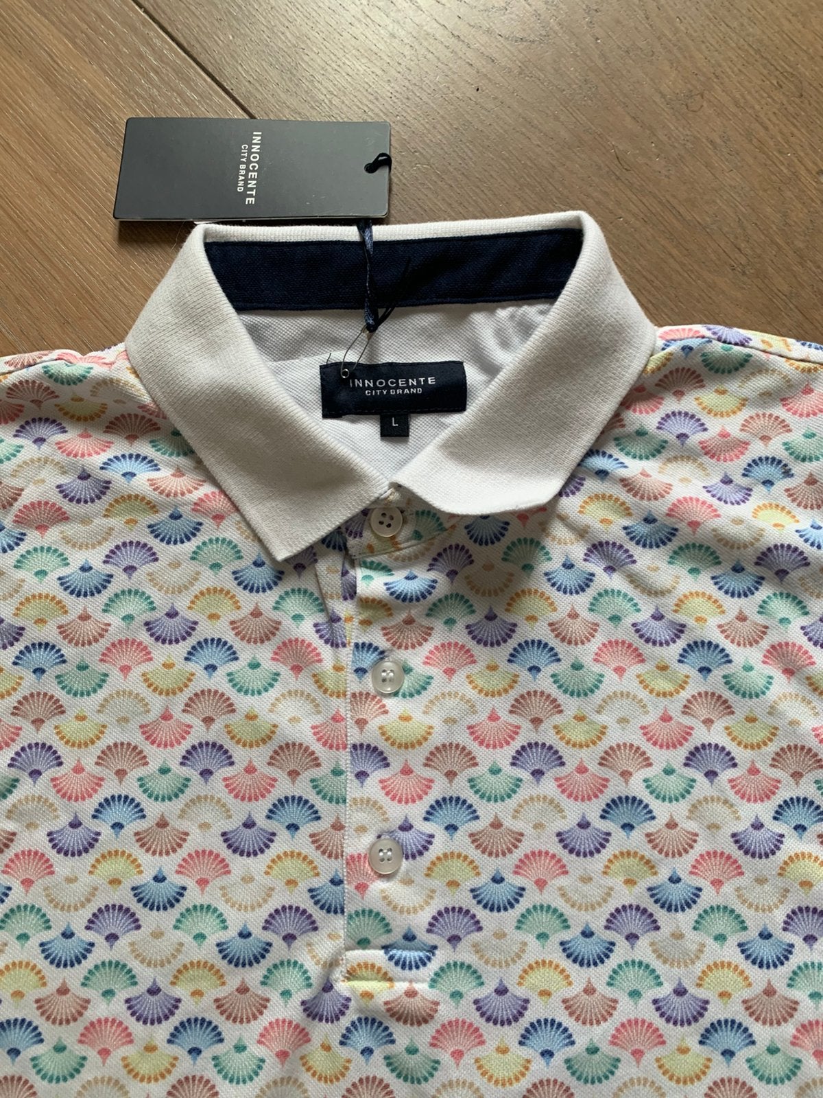 Poloshirts maat L, Ophalen of Verzenden, Zo goed als nieuw, Maat 48/50 (M), Wit