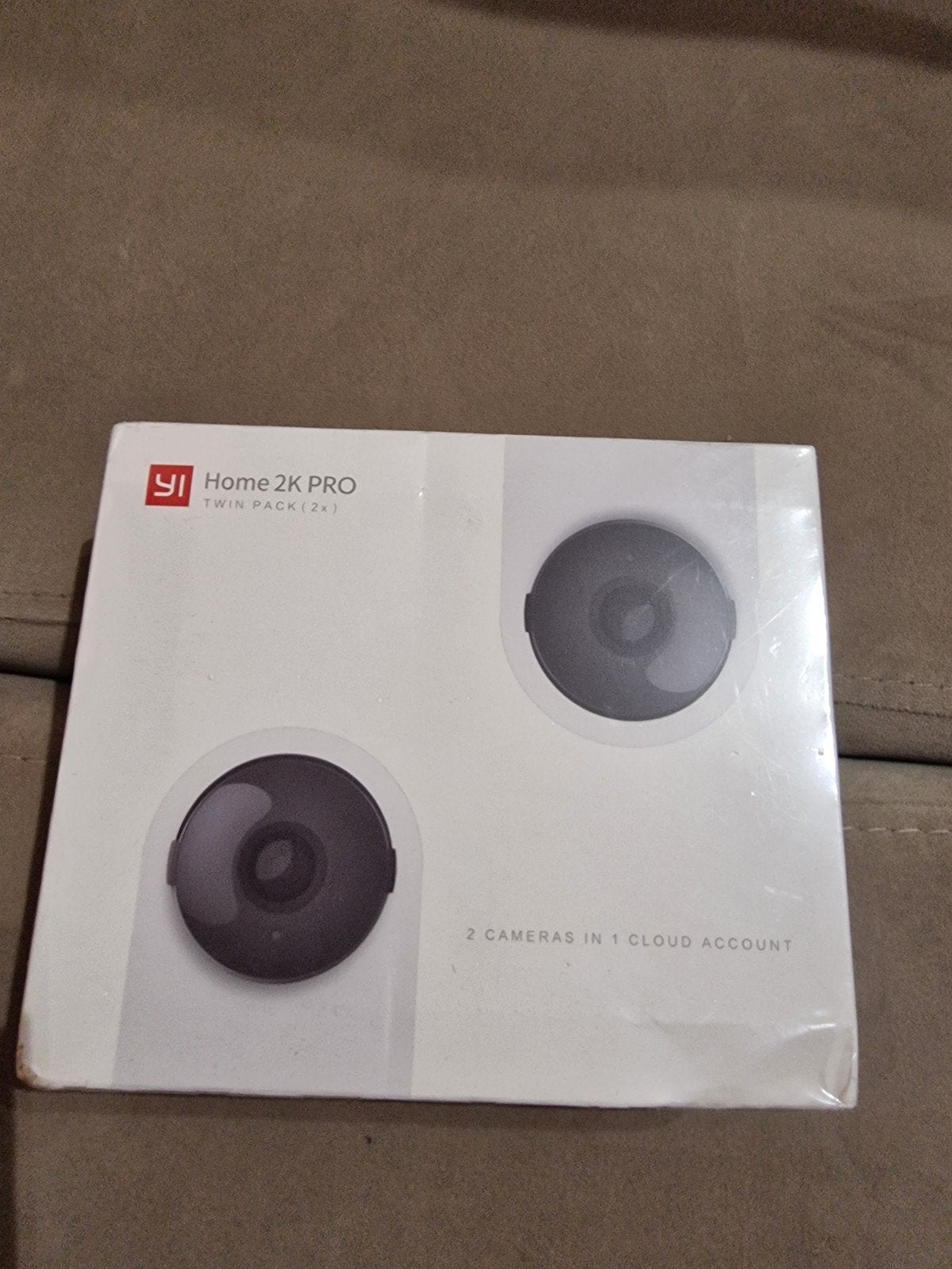 YI Home 2K PRO Twin Pack (2x) Beveiligingscamera's, Ophalen of Verzenden, Nieuw, Binnencamera
