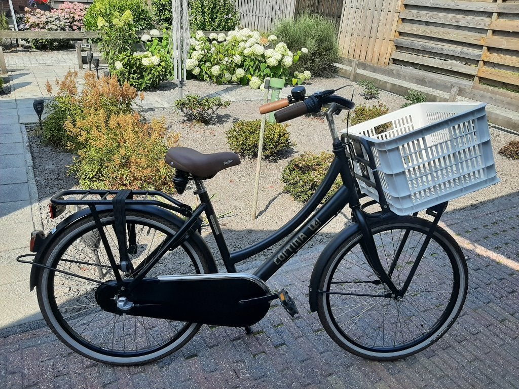 Als Nieuw: Prachtige Cortina U4 Transport 24 inch, Fietsen en Brommers, Fietsen | Meisjes, Ophalen, Terugtraprem, 24 inch, Versnellingen