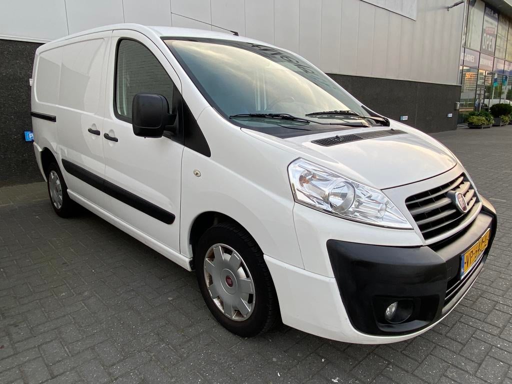 Fiat Scudo 1.6D 66 KW BV 2015 nw apk nw distributie+waterpom, Auto's, Voorwielaandrijving, Stof, 4 cilinders, Wit