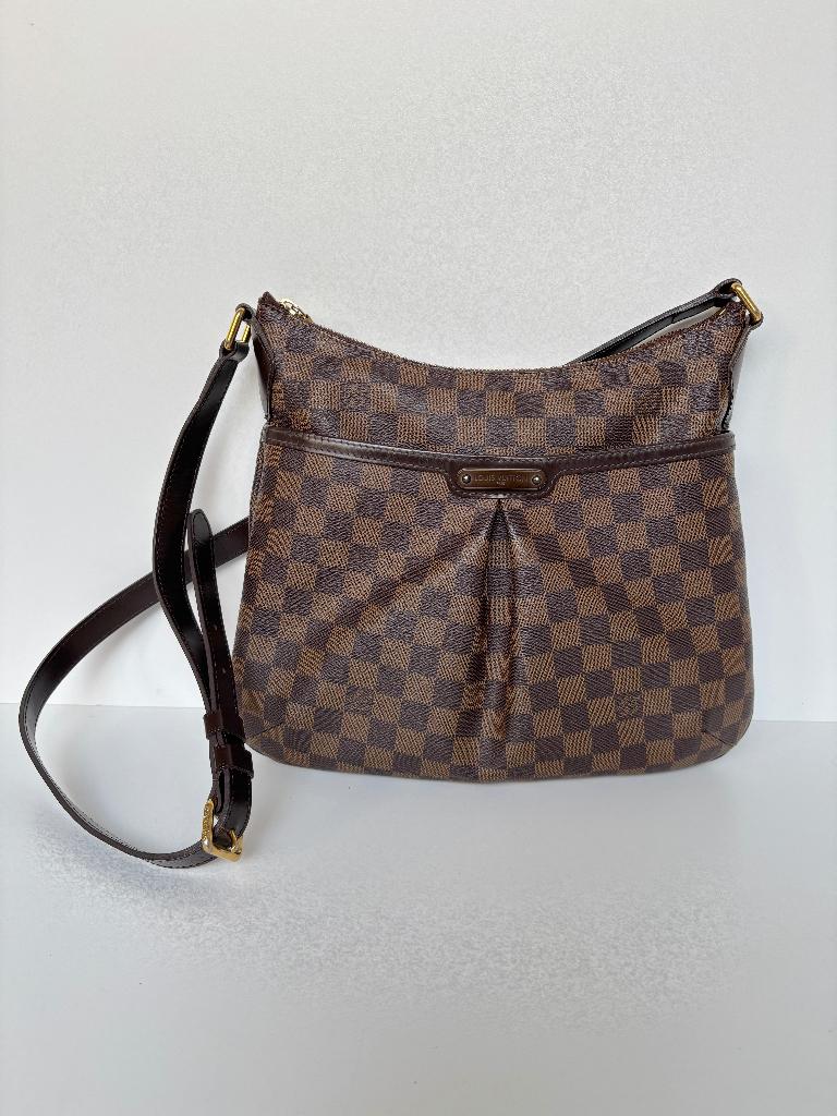 LOUIS VUITTON Bloomsbury Damier bruin schouder bag tas, Ophalen of Verzenden, Zo goed als nieuw, Bruin, Schoudertasje