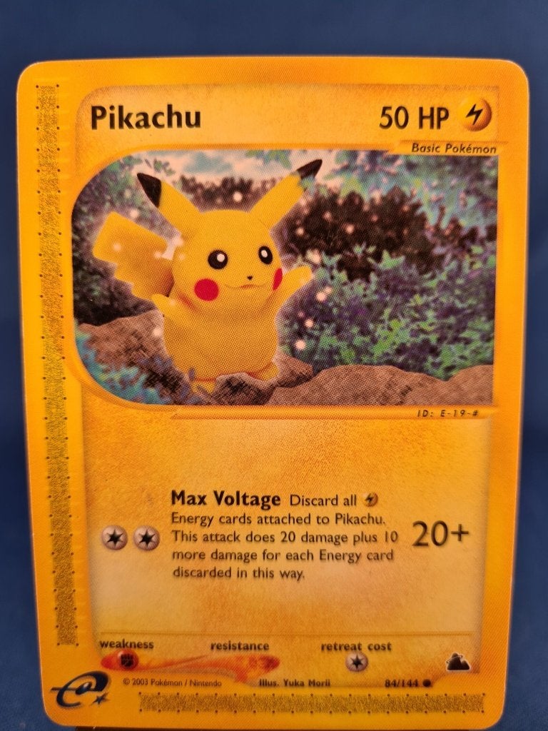 Pikachu 84/144 - Skyridge, Verzenden, Gebruikt