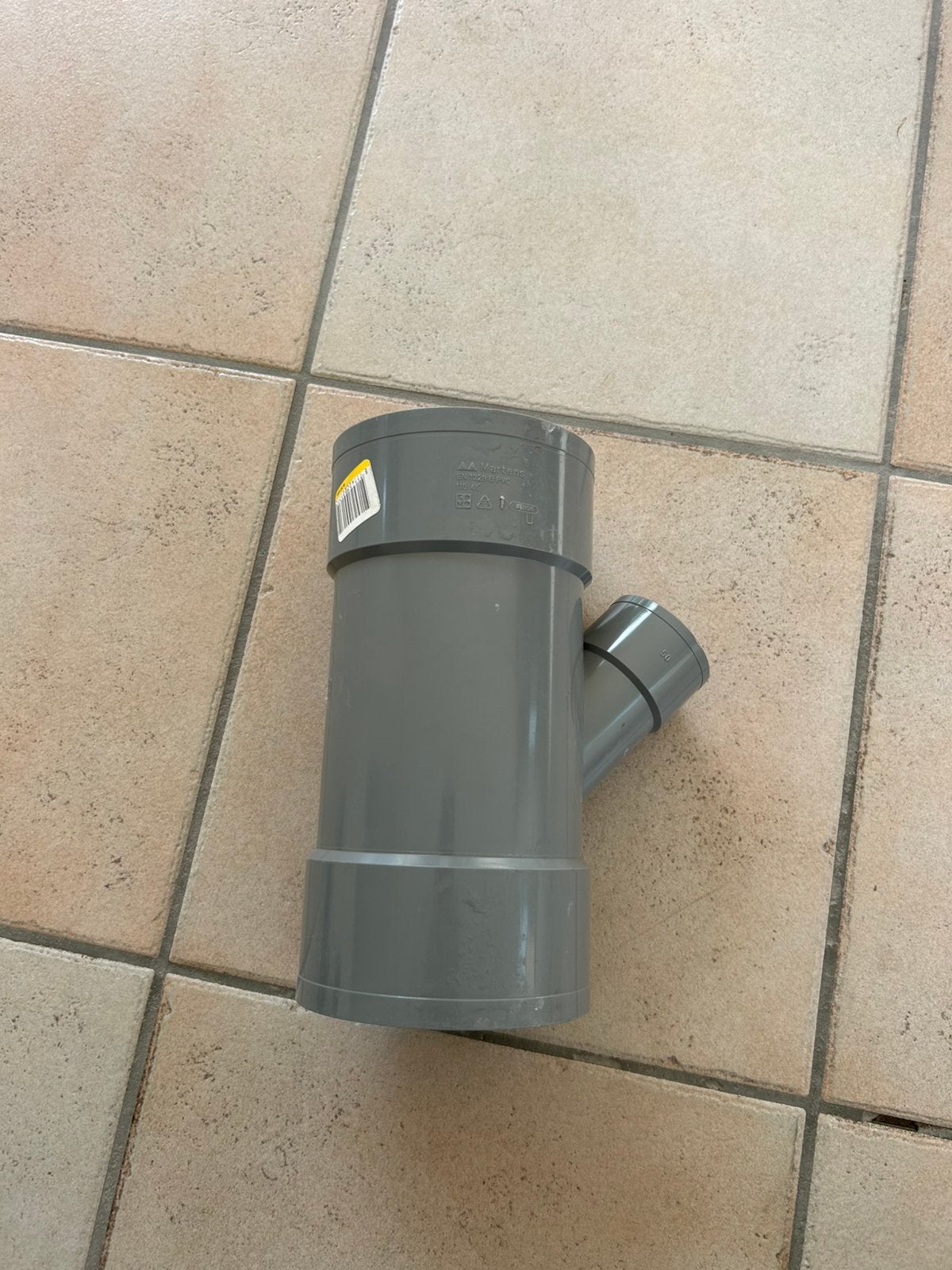 Pvc afvoer Y martens, Ophalen, Afvoer, Pvc, Nieuw