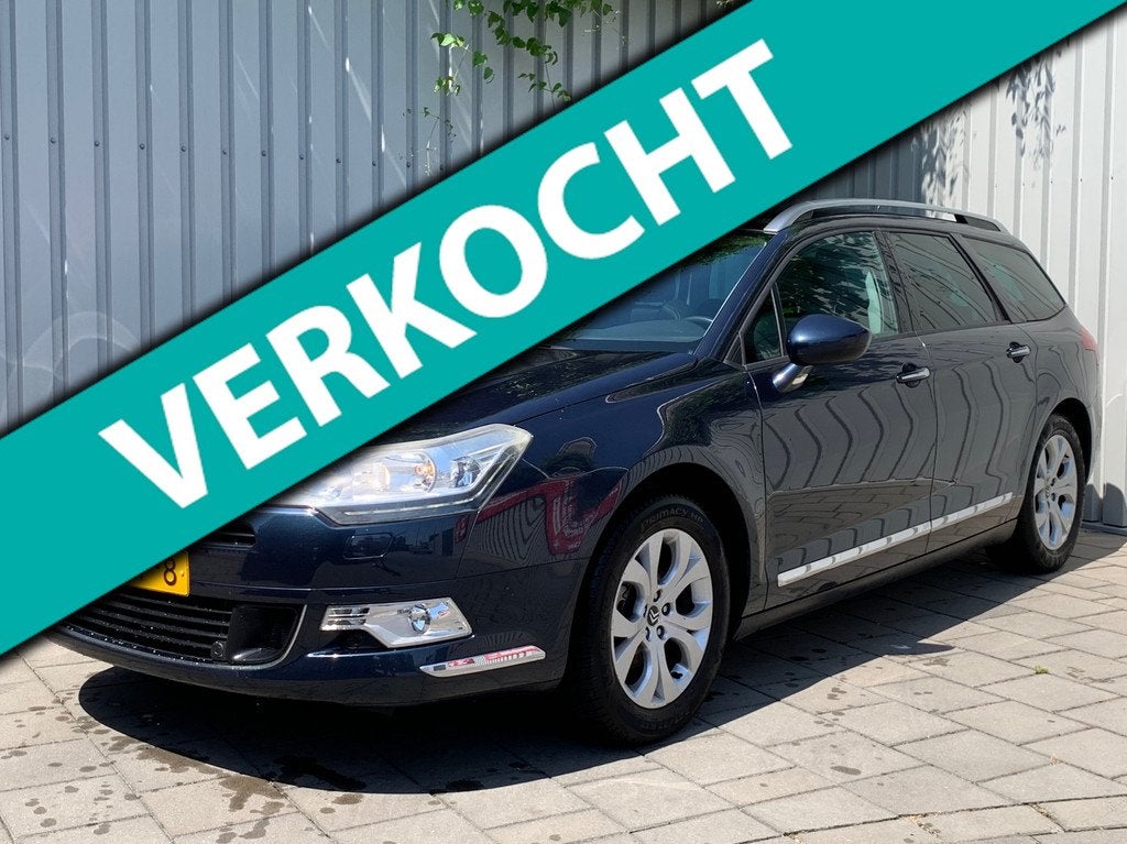 Citroen C5 Tourer 1.6 Business|Navigatie|Panoramadak|, Auto's, Citroën, Voorwielaandrijving, Euro 5, 15 km/l, Gebruikt