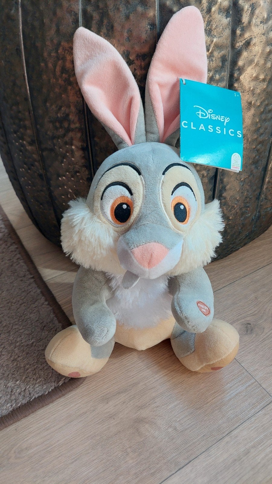 Nieuw Dinsney Stampertje met geluid., Verzamelen, Disney, Ophalen of Verzenden, Overige figuren, Nieuw, Kleding of Textiel