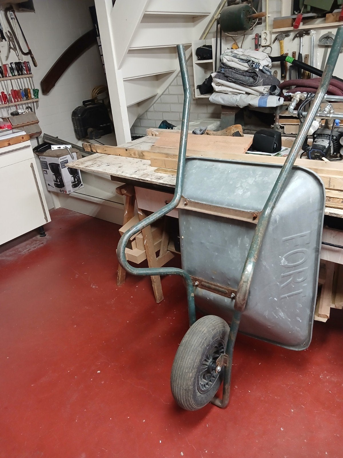 te koop  kruiwagen, Ophalen, Fort kruiwagen, Handmatig, Gebruikt