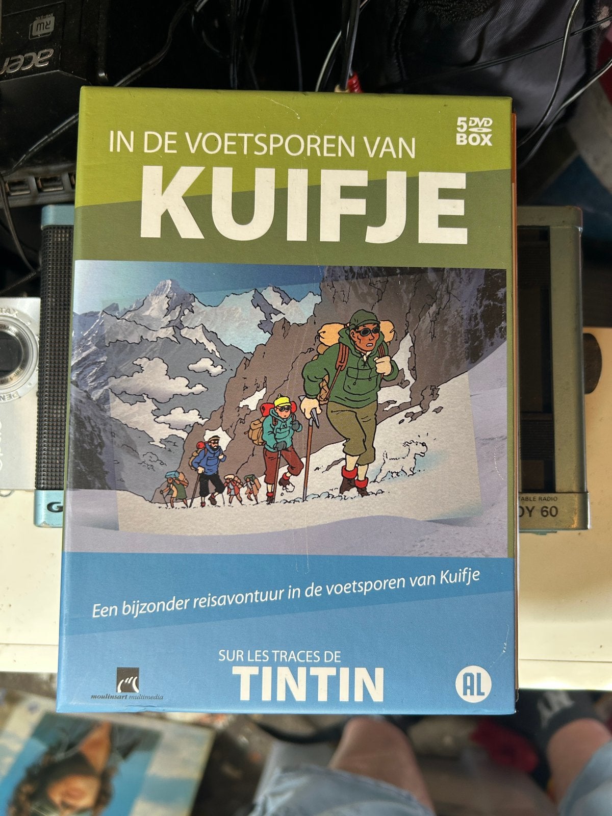 Kuifje - in de voetsporen van, Ophalen of Verzenden, Zo goed als nieuw
