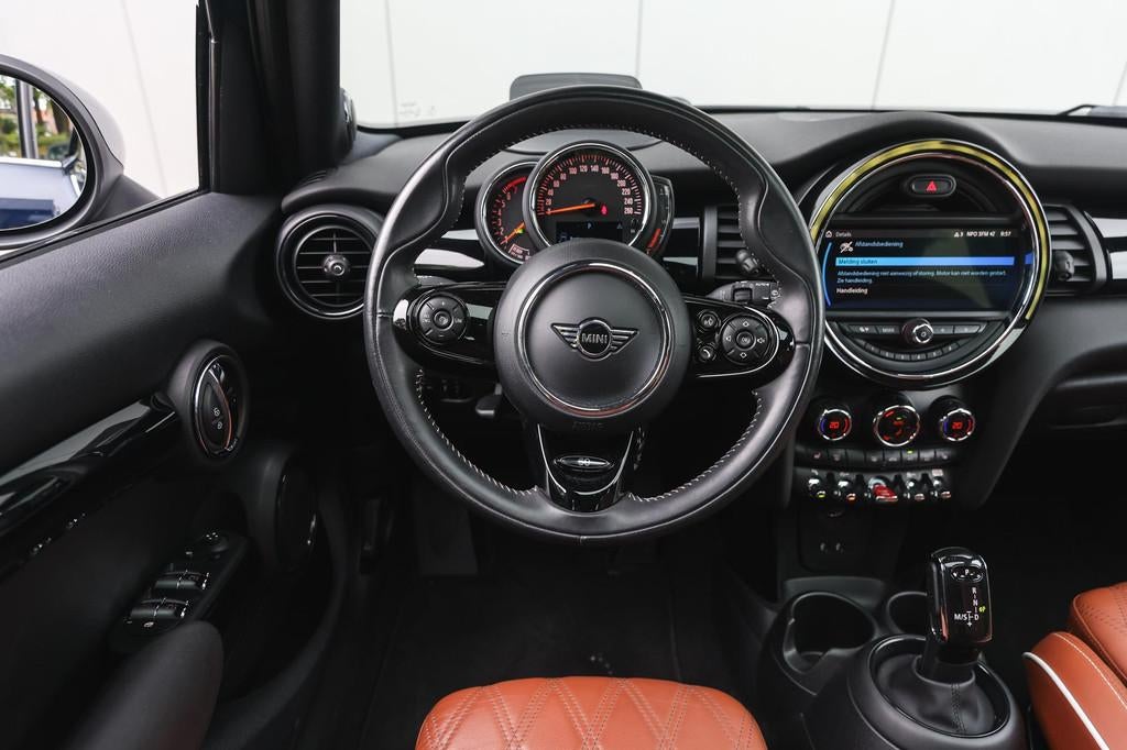 MINI Hatchback Cooper Automaat / Panoramadak / Comfortstoele, Auto's, Mini, 12 maanden, Gebruikt, Euro 6, Blauw