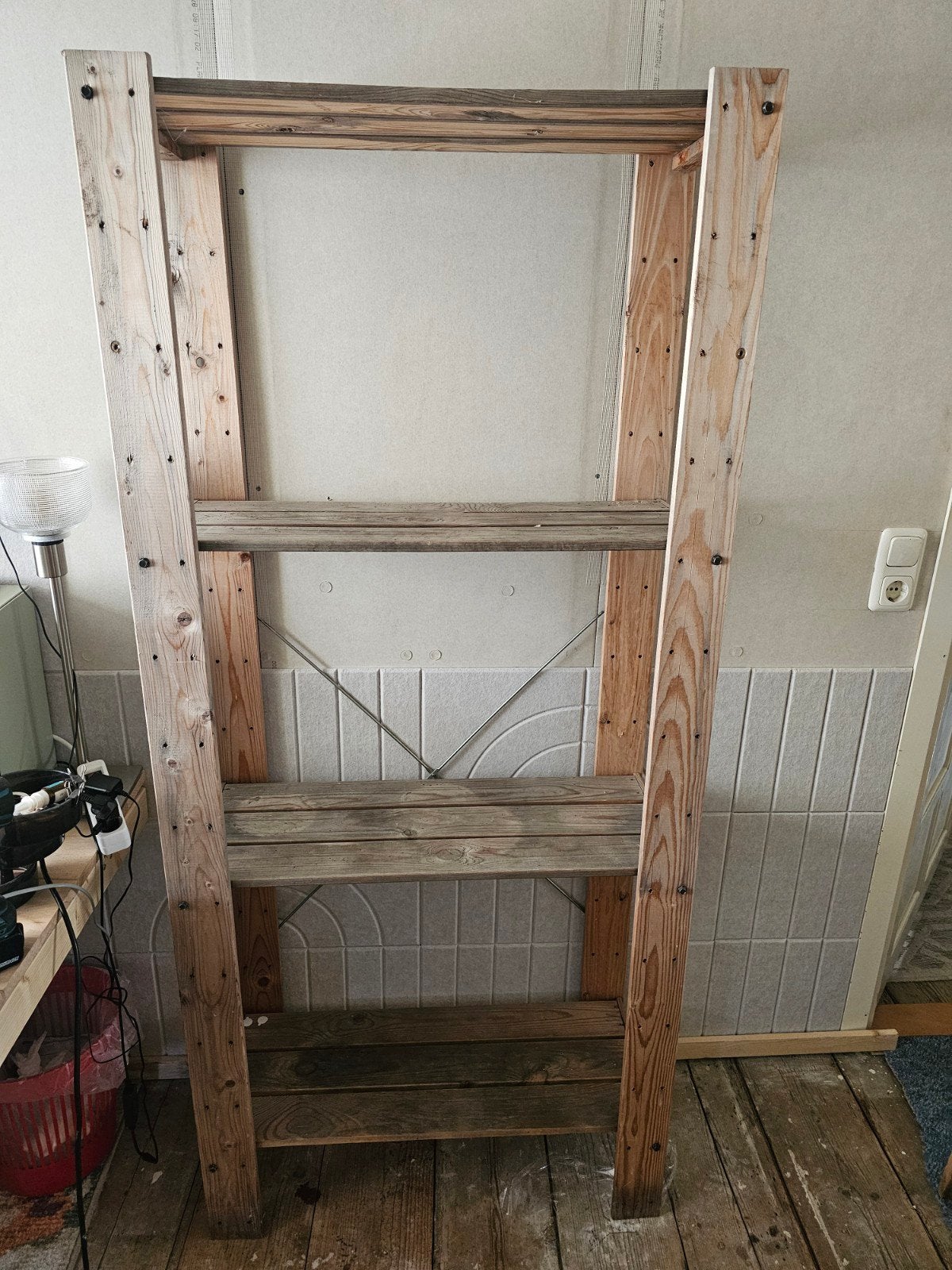 IKEA HEJNE Stellingkast hout, Ophalen, Gebruikt