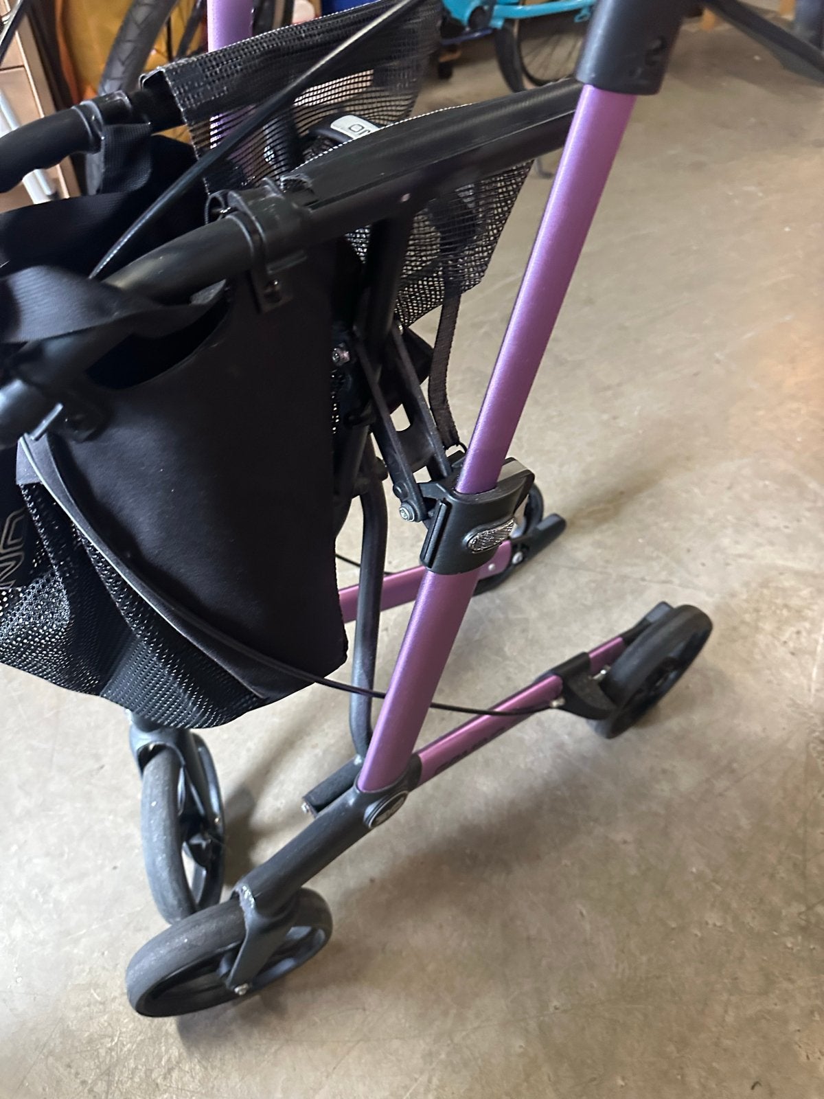 Gemino  30 rollator paars  zgn, Ophalen of Verzenden, Germino, X, C