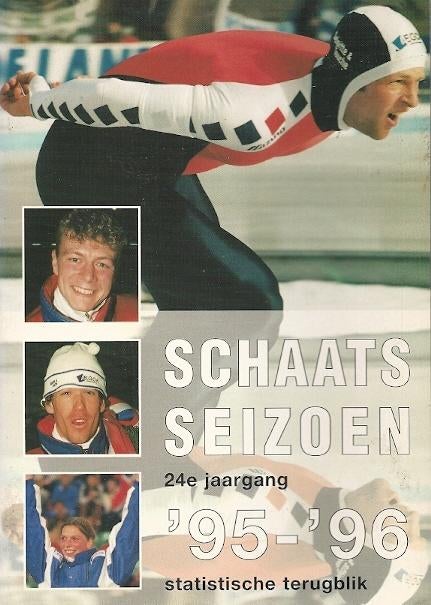 9x SCHAATSSEIZOEN 1991 t/m 2000 voor maar .., Boeken, Sportboeken, Verzenden, Zo goed als nieuw, Wintersport