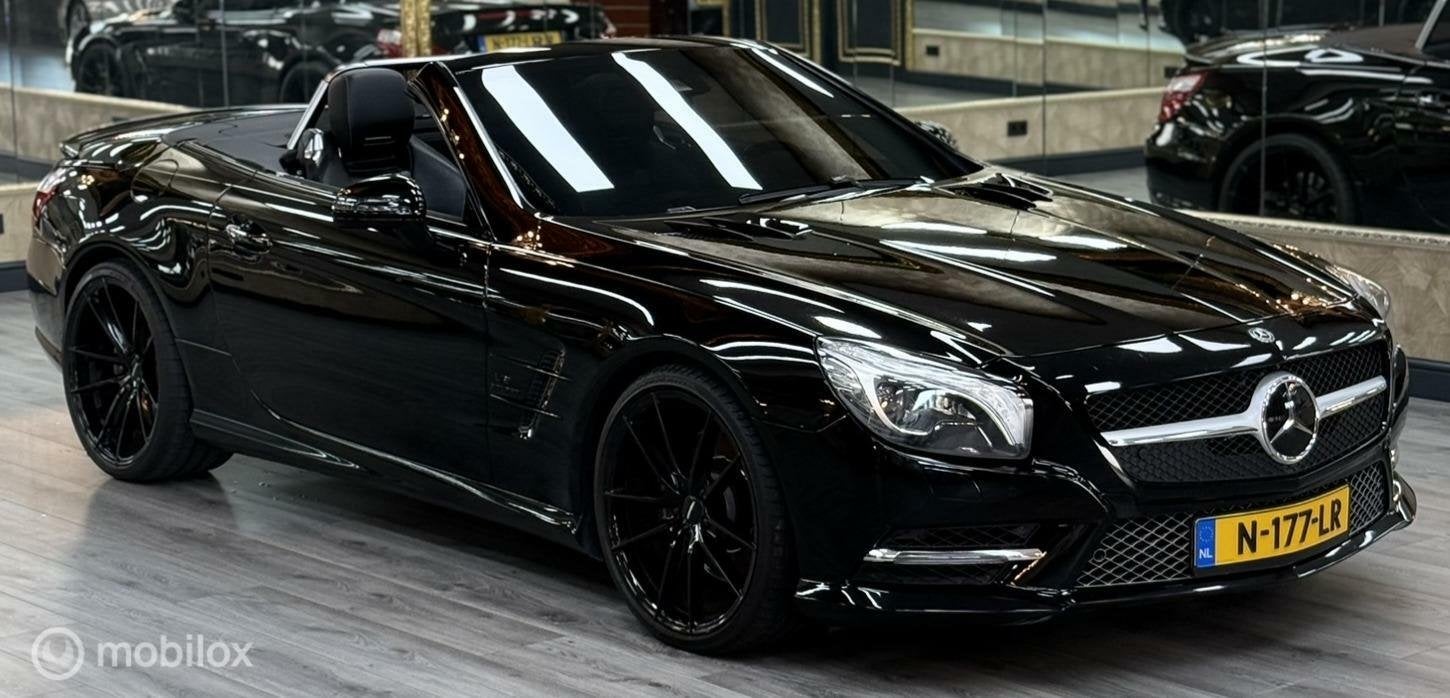 Mercedes SL 550 AMG S63 Cabriolet met glazendak, Euro 5, Gebruikt, Automatische klimaatregeling, Cabriolet
