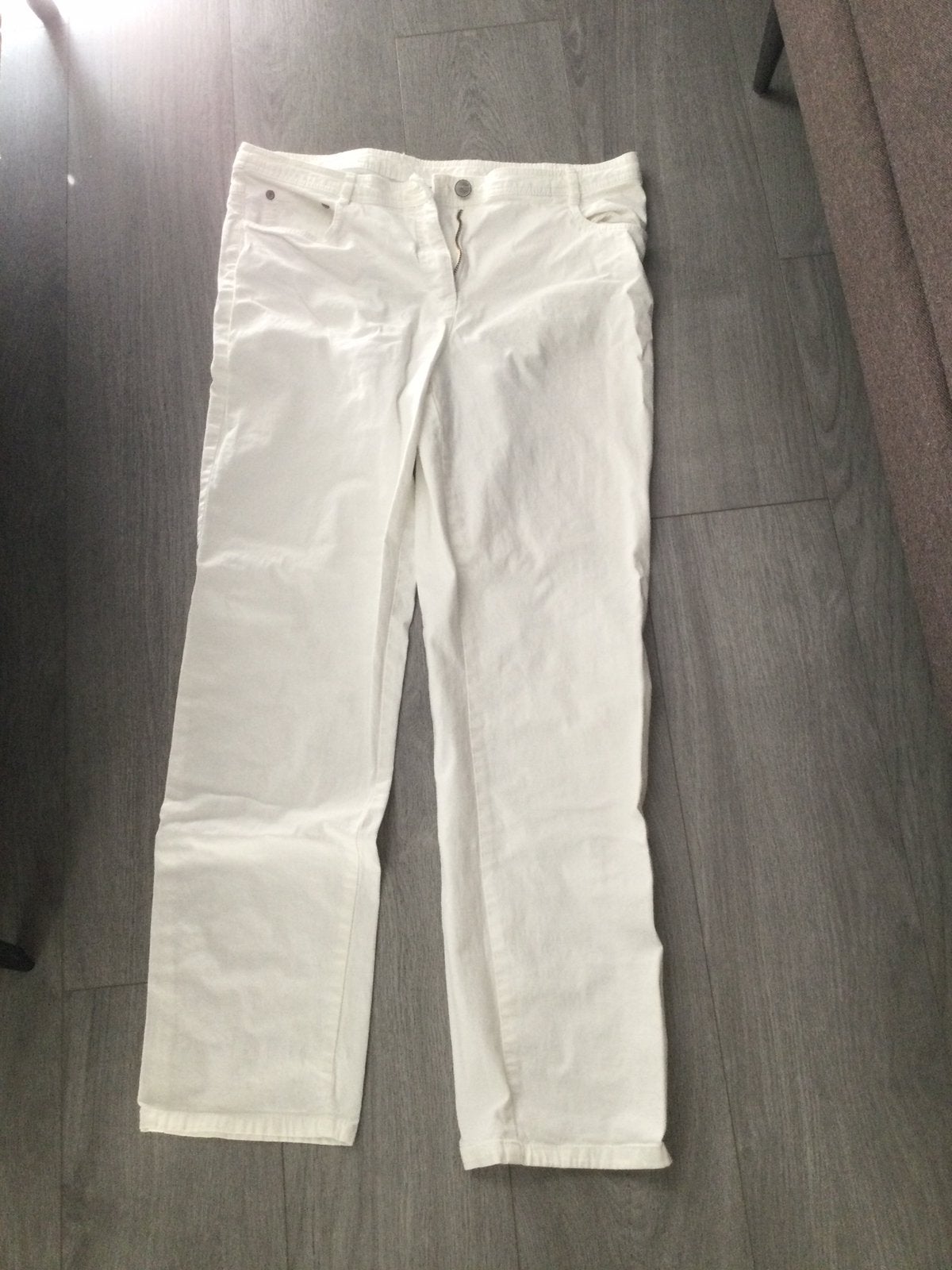 Damesbroek, Canda, hoge taille, wit maat 42, Kleding | Dames, Wit, Maat 42/44 (L), Ophalen of Verzenden, Zo goed als nieuw