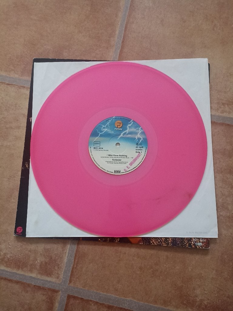 12'' Sylvester - I who have nothing / ROZE vinyl, Cd's en Dvd's, Vinyl | R&B en Soul, Ophalen of Verzenden, Gebruikt, 12 inch