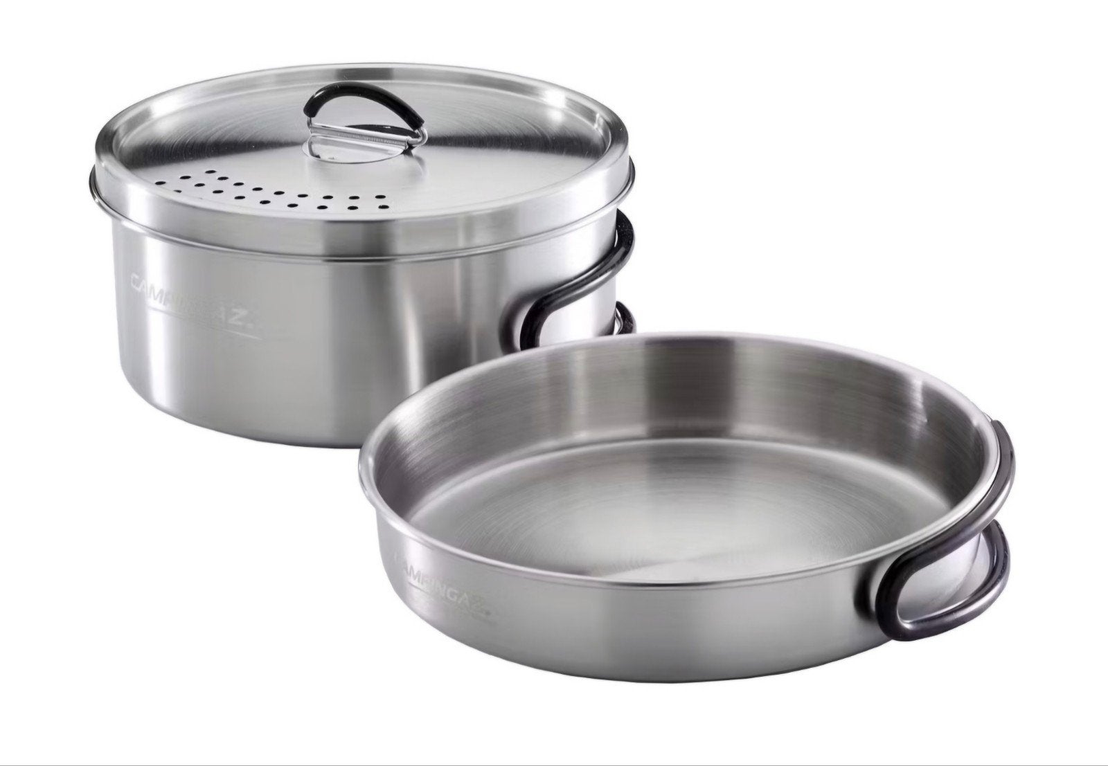 Campingaz Trekkingset 160 mm RVS - Kookset voor Kamperen, Caravans en Kamperen, Ophalen of Verzenden, Nieuw