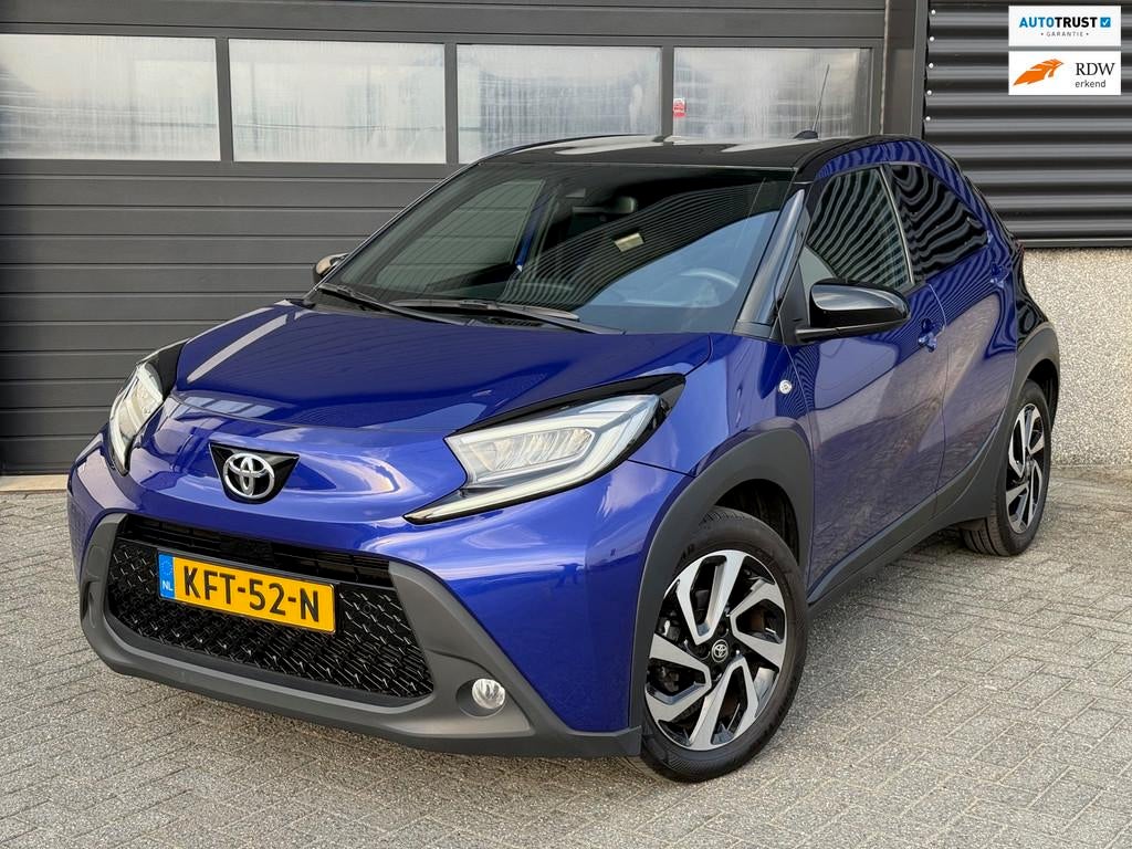Toyota Aygo X 1.0 VVT-i MT Pulse Carplay Keyless Clima, Stof, Gebruikt, Overige carrosserieën, Automatische klimaatregeling