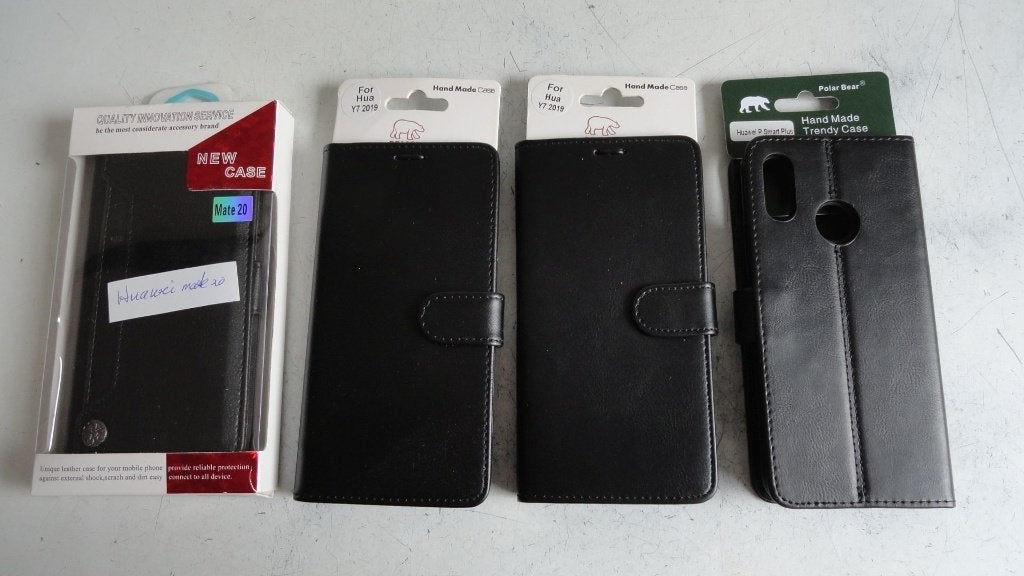 Hoesjes en bookcase voor Huawei Mate20, Y7, P smart plus, Ophalen of Verzenden, Zo goed als nieuw, Hoesje of Tasje
