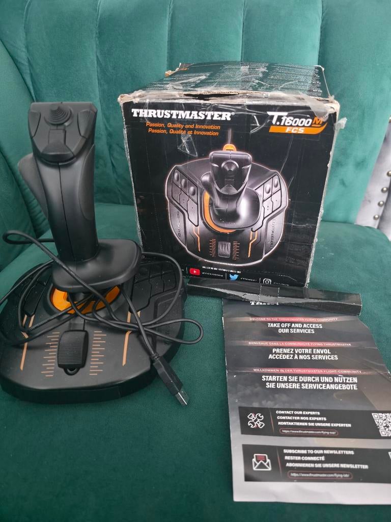 Thrustmaster T.16000M FCS Flight Stick - Nieuw, Computers en Software, Joysticks, Nieuw, Ophalen