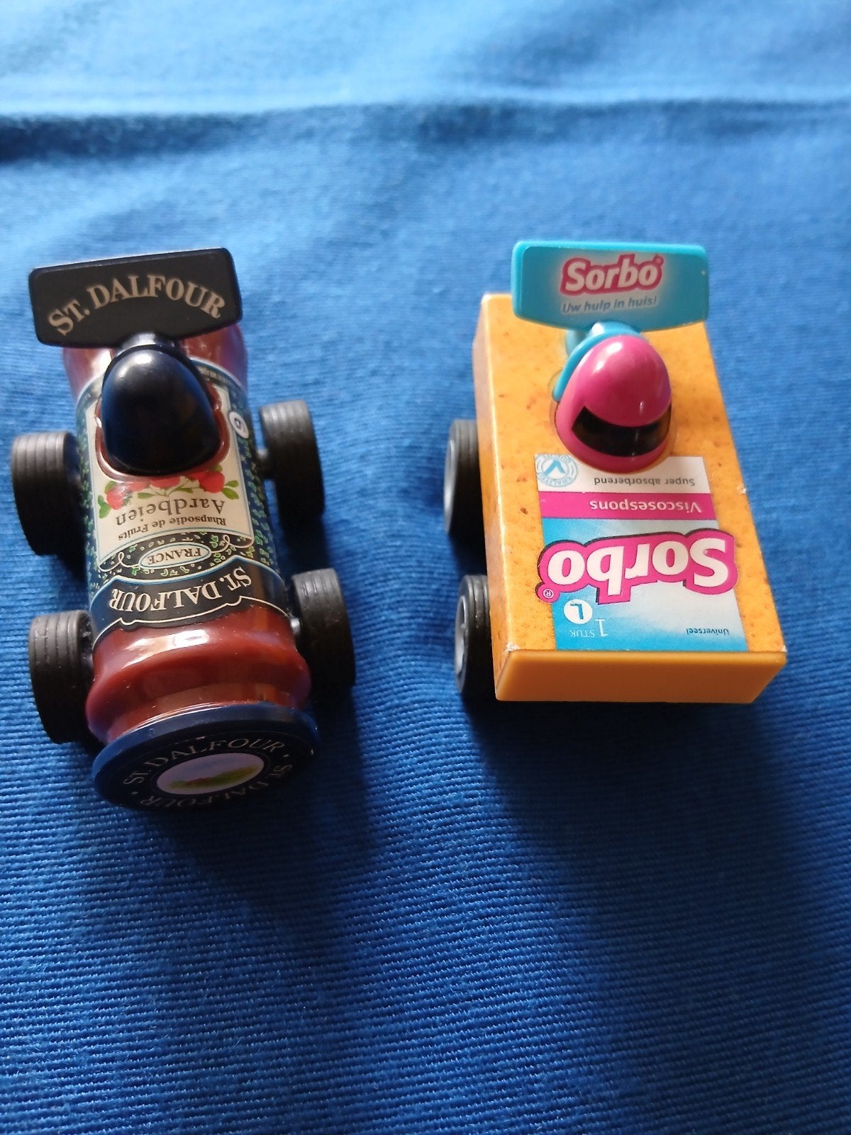 St. Dalfour en Sorbo raceauto's - Unieke verzamelobjecten, Ophalen of Verzenden, Zo goed als nieuw