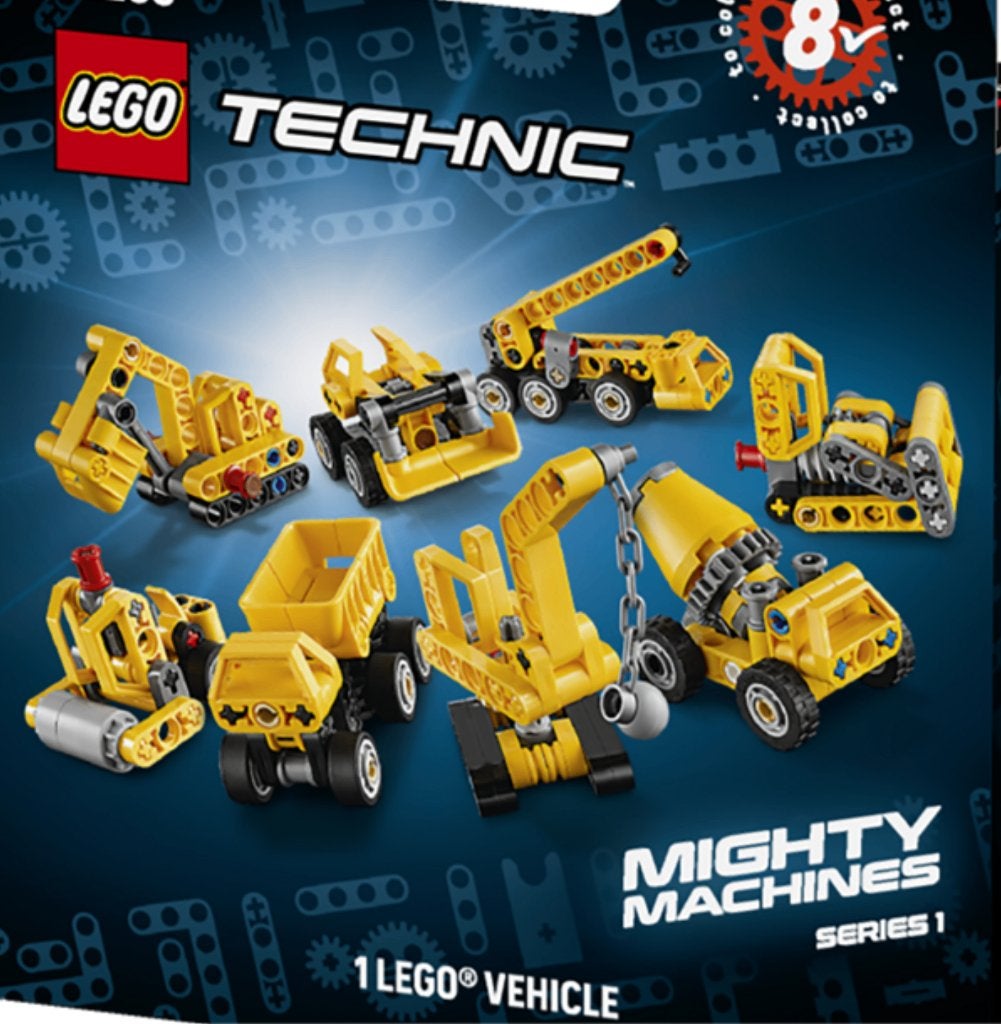 Mighty Machines - Lego Technic - Series 1, Ophalen, Lego, Zo goed als nieuw, Complete set