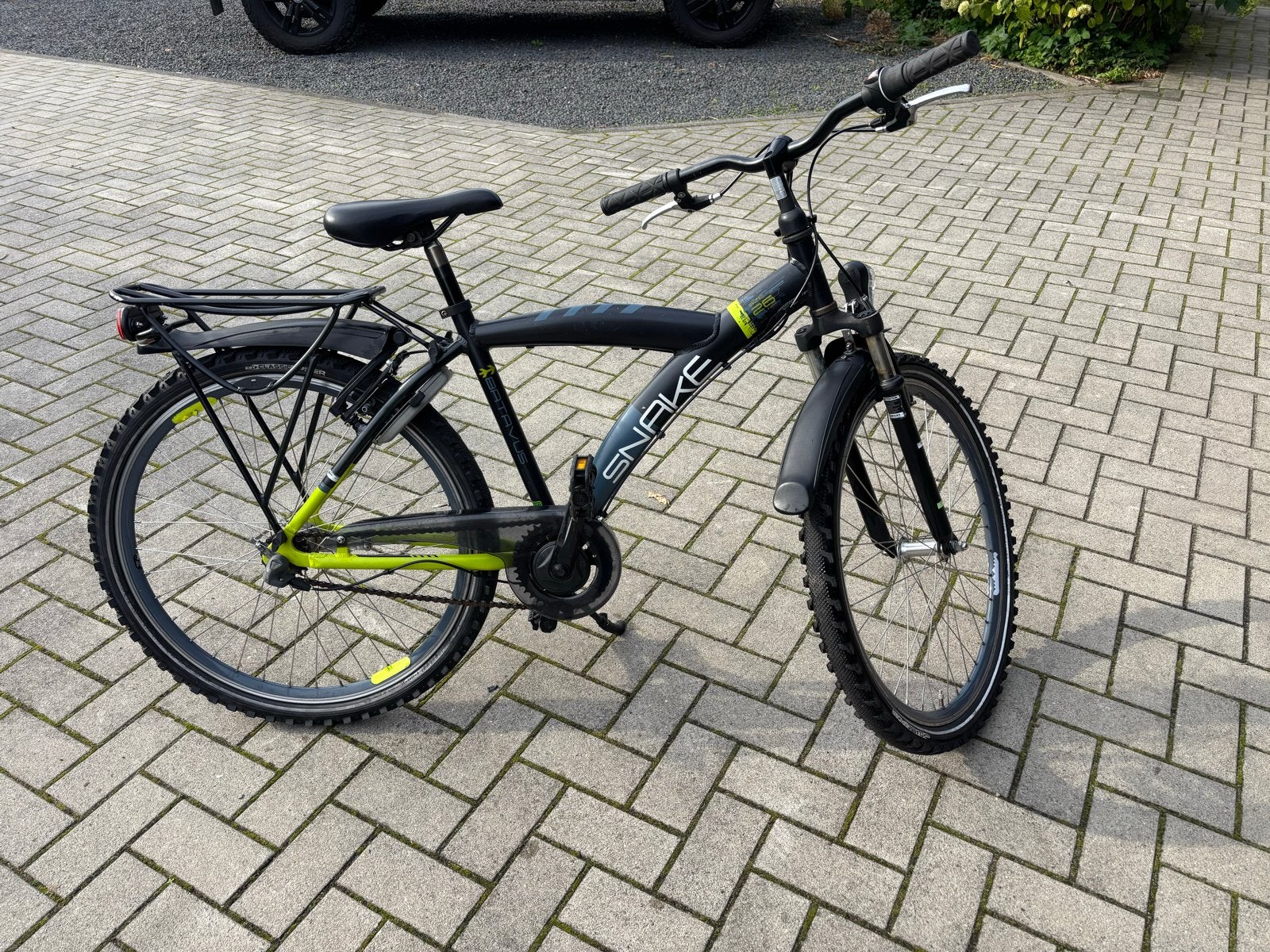 Batavus Snake - Zo goed als nieuw, Velgrem, Versnellingen, Zo goed als nieuw, 53 tot 57 cm